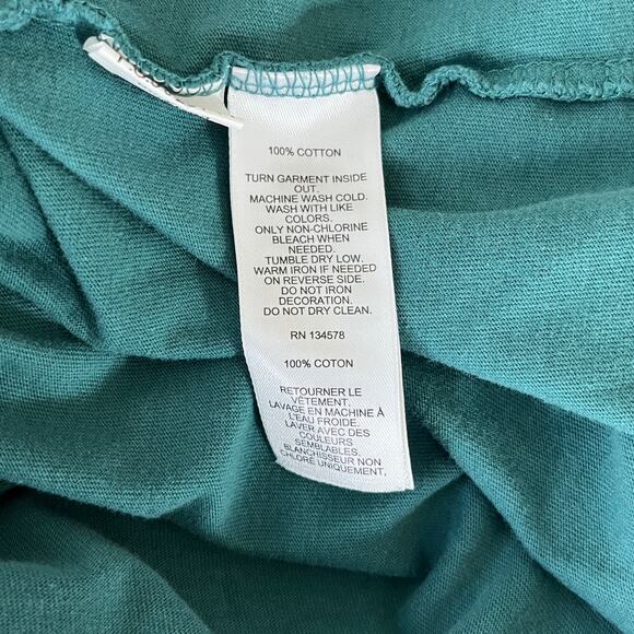 Vineyard Vines Merry Christmas Santa Whale Long-Sleeve Pocket Tee Small - Picture 4 of 4